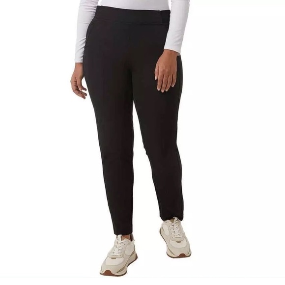 EUC 32 Degrees Cool Women’s Black Pull-On Pants Size Large- Extra Large - Picture 1 of 10